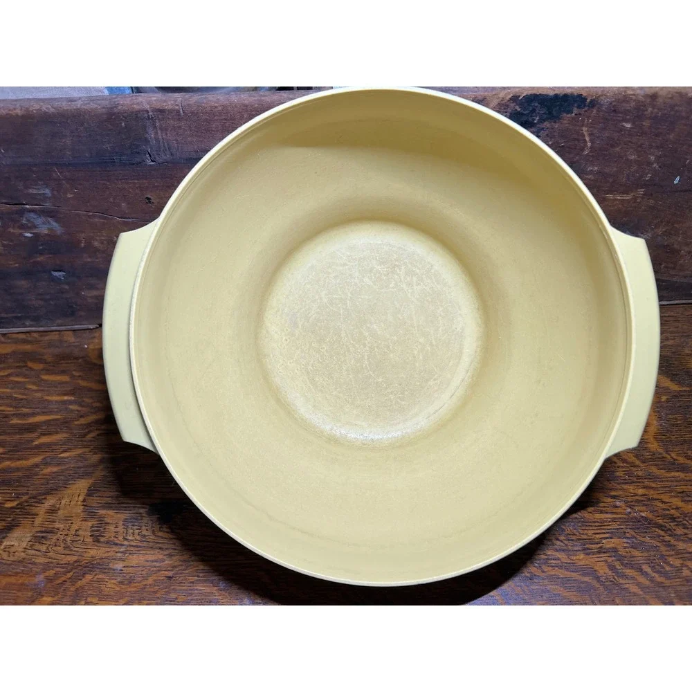Vintage Tupperware Mixed Lot Yellow Serving Bowl Red Green Storage Containers